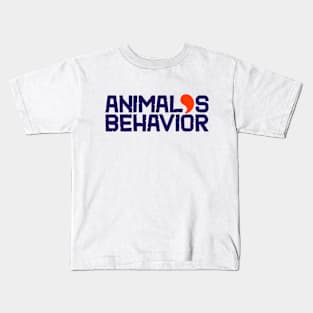 Animals Behavior Kids T-Shirt